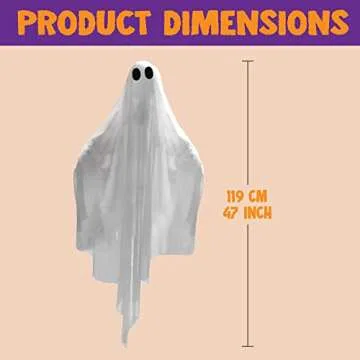 Buy JOYIN Light Up 47" Halloween Hanging Ghost