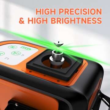 DOVOH 4D Laser Level 360 Self Leveling Tool for Precision Work