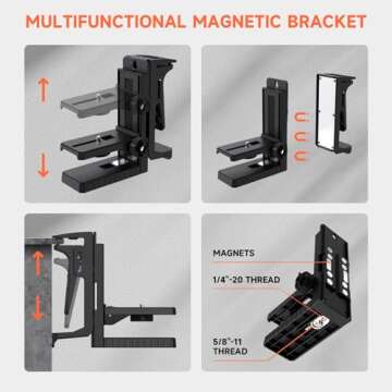 DOVOH 4D Laser Level 360 Self Leveling Tool for Precision Work