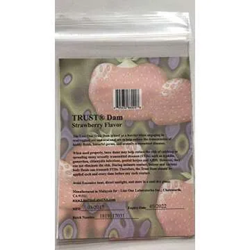 Latex Dental Dam Assorted Flavored 1 pc. (6 Pack)