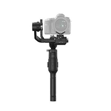 DJI Ronin-S Essentials Kit - Camera Stabilizer 3-Axis Gimbal Handheld for DSLR Mirrorless Cameras up to 8lbs / 3.6kg Payload for Sony Nikon Canon Panasonic Lumix, Black