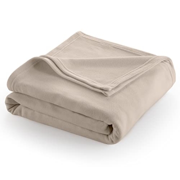 Cozy Twin Size Fleece Bed Blanket – Lightweight & Soft