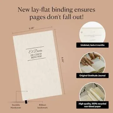 Spanish Five Minute Journal for Mindfulness & Reflection