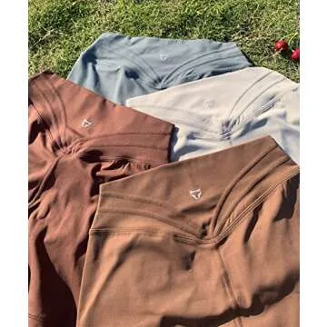 TomTiger Workout Shorts for Women High Waist Gym Fitness Running Yoga Bike Active Exercise Women's Short Tummy Control 3" (M, Eucalyptus Green)