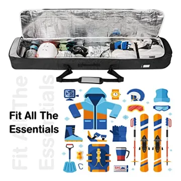 PENGDA Snowboard Bag - Padded for Gear Protection