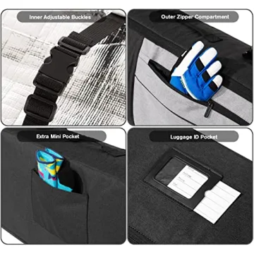 PENGDA Snowboard Bag - Padded for Gear Protection