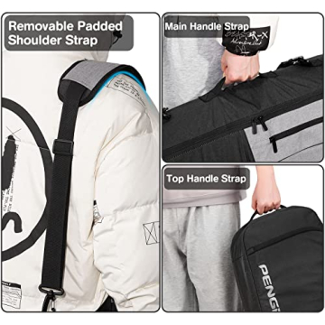 PENGDA Snowboard Bag - Padded for Gear Protection