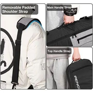 PENGDA Snowboard Bag - Padded for Gear Protection
