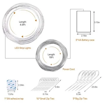 Waybelive LED Basketball Hoop Lights for Night Games