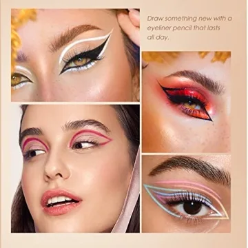 BestLand Vibrant 12 Colors Eyeliner Set for Eyeliner Lovers