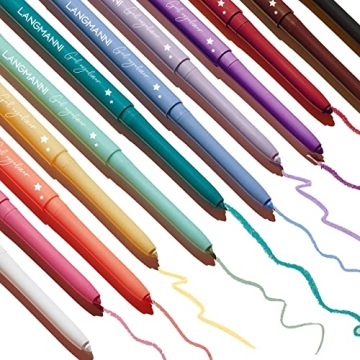 BestLand Vibrant 12 Colors Eyeliner Set for Eyeliner Lovers