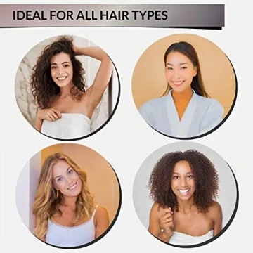 Luxe Beauty Microfiber Hair Towel Wrap for All Hair Types