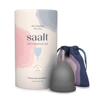 Saalt Soft Menstrual Cup Flexible & Sensitive Comfort