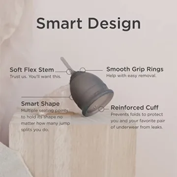 Saalt Soft Menstrual Cup Flexible & Sensitive Comfort