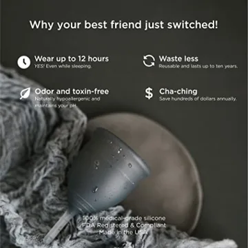 Saalt Soft Menstrual Cup Flexible & Sensitive Comfort