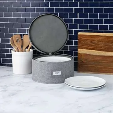 Durable China Storage Container for Dinner Plates - Stackable Protection
