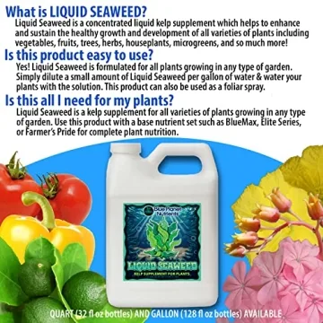 Liquid Seaweed for Plants - Organic Kelp Booster | 32oz