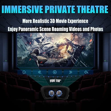VR SHINECON Virtual Reality Headset for Movies and Gaming