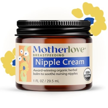 Motherlove Nipple Cream Organic Soothing Relief for Moms