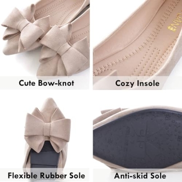 SAILING LU Bow-Knot Ballet Flats Comfortable Stylish Design