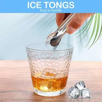 18PCS Mini Tongs for Effortless Serving and Style