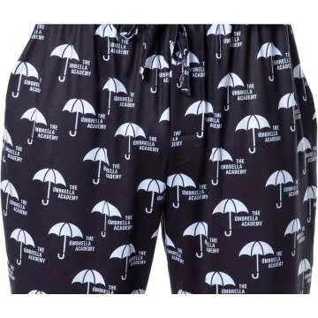 The Umbrella Academy Men's Pajama Pants - Logo Print