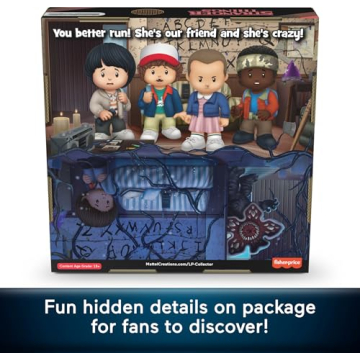 Stranger Things Little People Collector Set for Fans