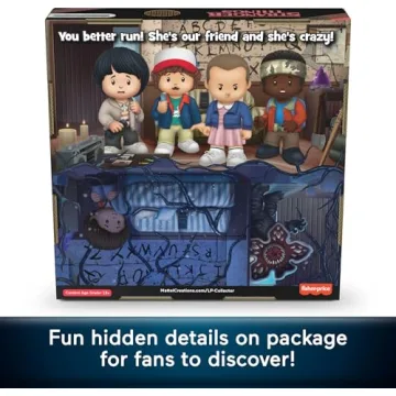 Stranger Things Little People Collector Set for Fans
