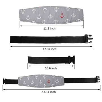 Baby Carseat Head Support for Toddlers and Infants