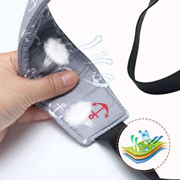 Baby Carseat Head Support for Toddlers and Infants