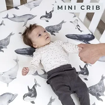Pobibaby Premium Pack N Play Sheets | Ultra-Soft, Stylish