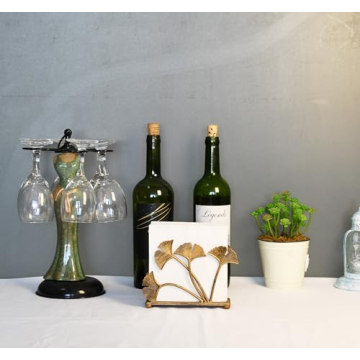 Elegant Ginkgo Leaves Design Napkin Holder for All Occasions