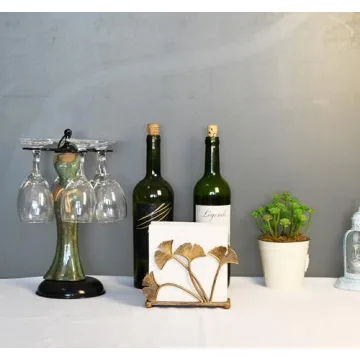 Elegant Ginkgo Leaves Design Napkin Holder for All Occasions