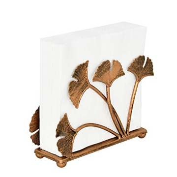 Elegant Ginkgo Leaves Design Napkin Holder for All Occasions