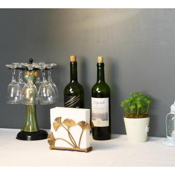 Elegant Ginkgo Leaves Design Napkin Holder for All Occasions