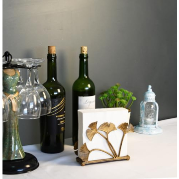 Elegant Ginkgo Leaves Design Napkin Holder for All Occasions