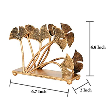 Elegant Ginkgo Leaves Design Napkin Holder for All Occasions