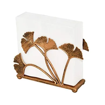 Elegant Ginkgo Leaves Design Napkin Holder for All Occasions