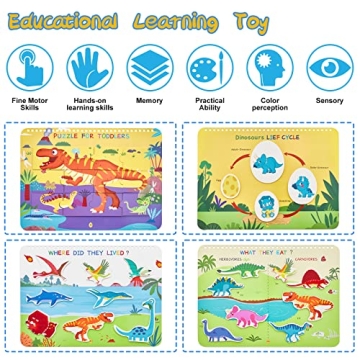 Freebear Busy Book for Engaging Toddler Learning Activities