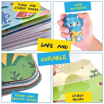 Freebear Busy Book for Engaging Toddler Learning Activities