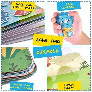 Freebear Busy Book for Engaging Toddler Learning Activities