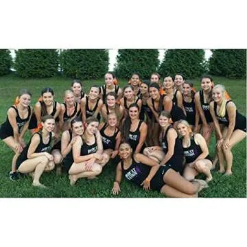 Glitter Cheer Bows - Cheerleading Softball Gifts for Girls and Women Team Bow with Ponytail Holder Complete your Cheerleader Outfit Uniform Strong Hair Ties Bands Elastics by Kenz Laurenz (1) (Silver)