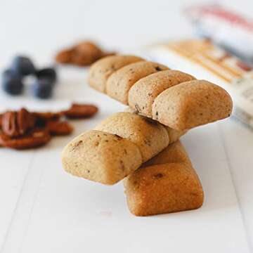 GOODTO GO Soft Baked Bars - Cinnamon Pecan, 9 Pack - Gluten Free, Keto Certified, Paleo Friendly, Low Carb Snacks