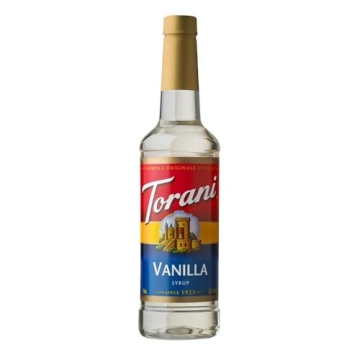 Torani® Vanilla Syrup - Gourmet Beverage Enhancer (750 mL / 25.4 oz)