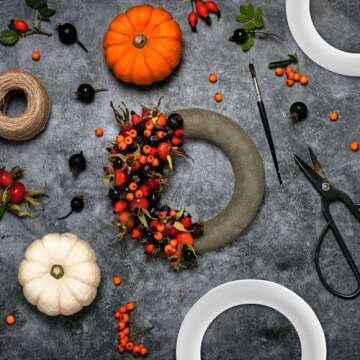 Bright Creations Foam Wreath Forms for DIY Crafts