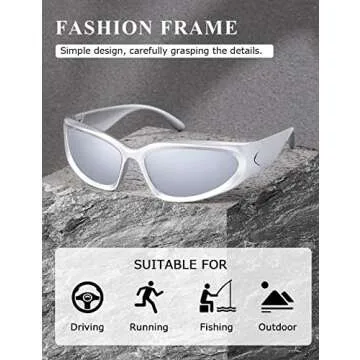 Stylish KIMORN Polarized Sunglasses for All Outdoor Activities