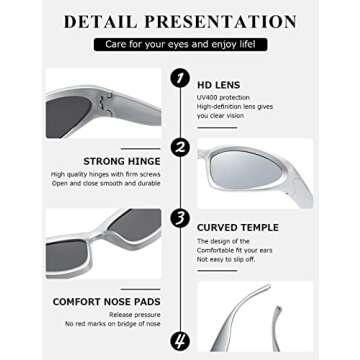 Stylish KIMORN Polarized Sunglasses for All Outdoor Activities