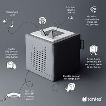 Toniebox Audio Player - Entertaining & Educational for Kids