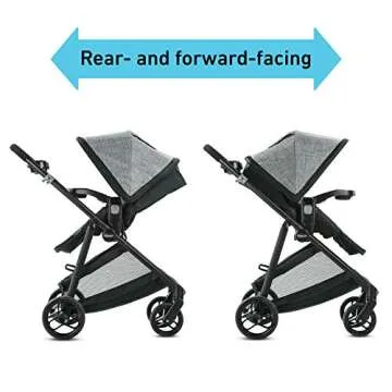 Graco Modes Element Stroller with Reversible Seat for Easy Living