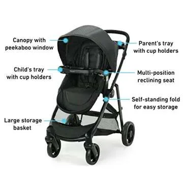 Graco Modes Element Stroller with Reversible Seat for Easy Living